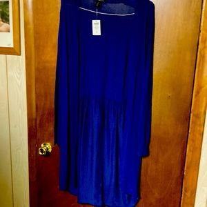 Danube blue cardigan sweater size Chico 3